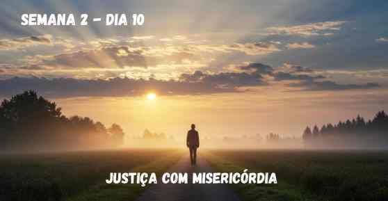🗓️ Dia 10 – Justiça com Misericórdia