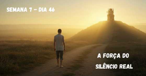 Dia 46 – A Força do Silêncio Real